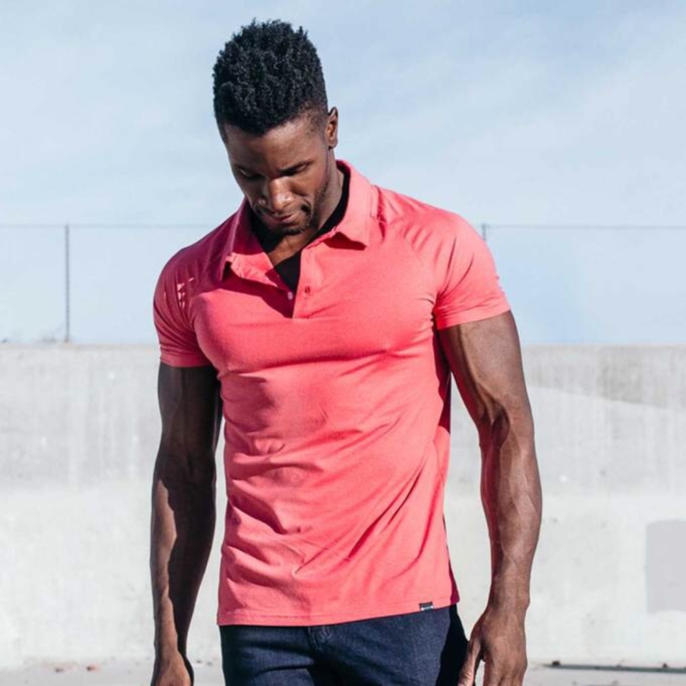 Men’s barbell havok polo XL